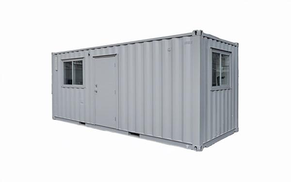 shipping container offices can be set up relatively quickly, depending on the level of customization and site preparation needed